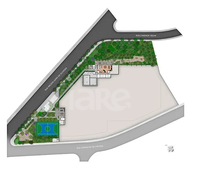 Planta — Pavimento subsolo 3