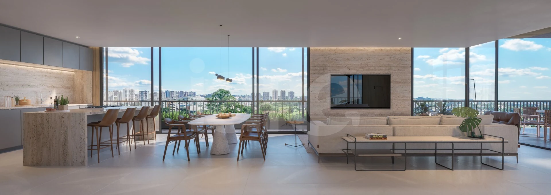 N.A.U Juvevê - Apartamento com 136,83 m², em Juvevê — foto 2