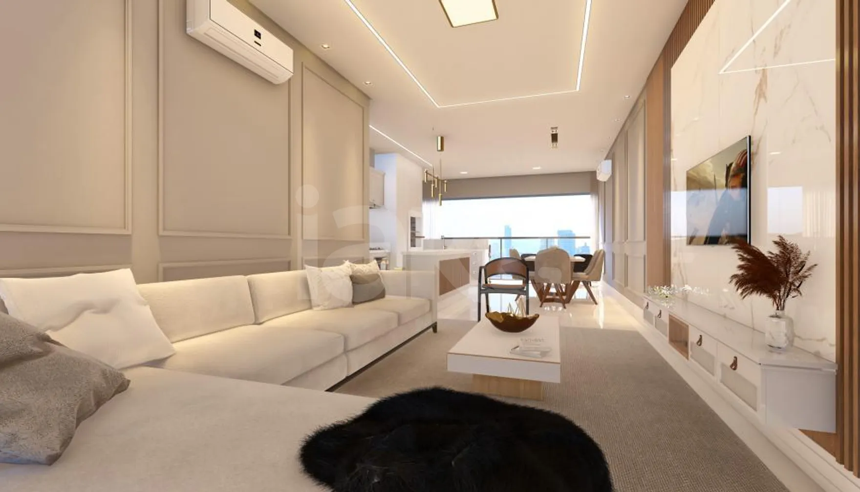 Santa Monica Beach Residence - Apartamento com 80 m², em Perequê — foto 3