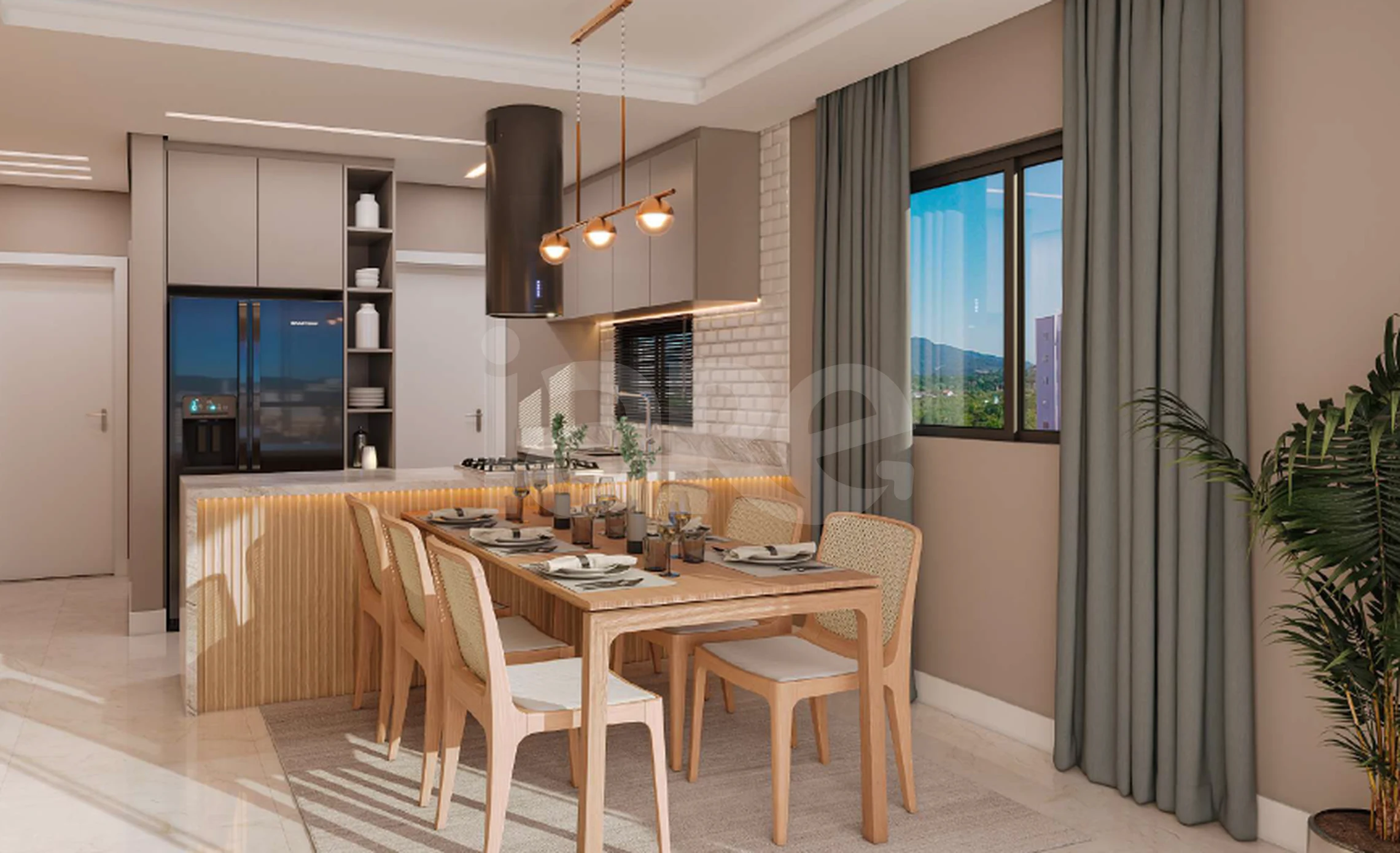The Palazzo Residence - Apartamento com 95,65 m², em Meia Praia — foto 3