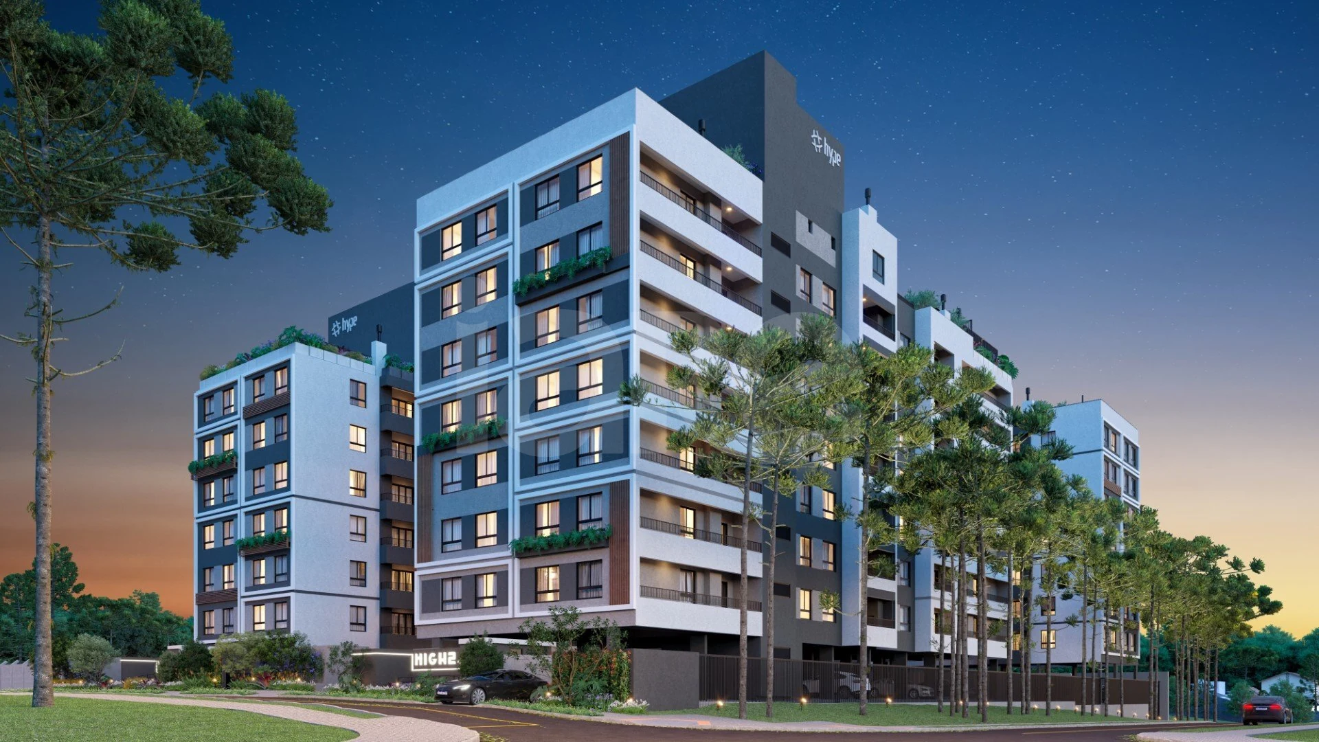High City Habitat - Apartamento com 57,77 m², em Novo Mundo — foto 1