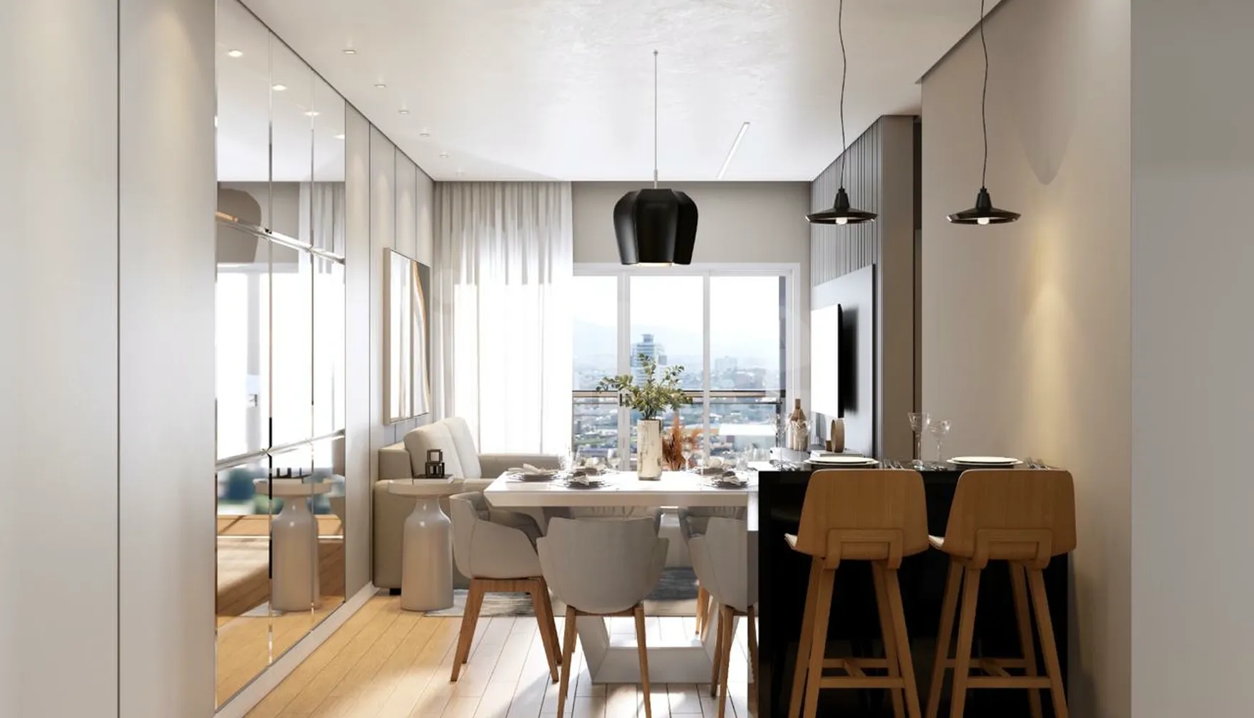 Casa Moreira - Apartamento com 40,76 m², em Vila Ipiranga — foto 2