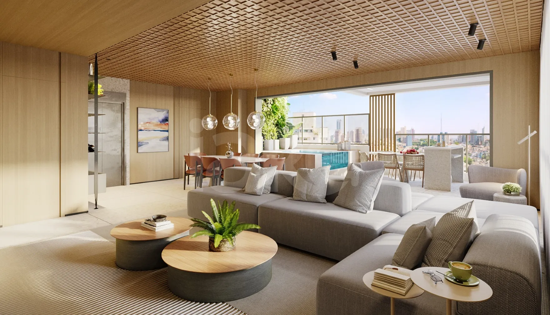 City House - Apartamento com 262,41 m², em Setor Marista — foto 3