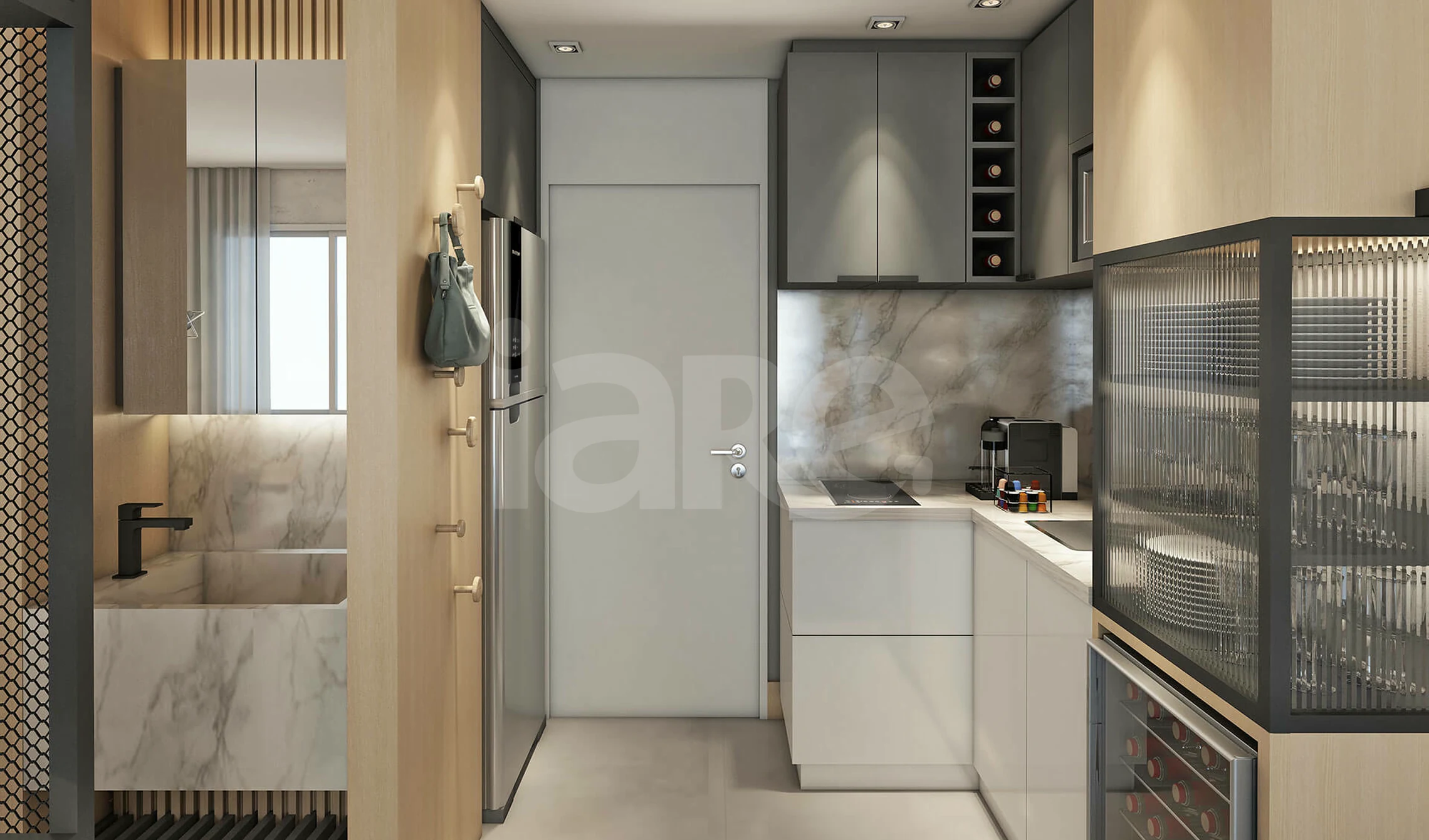 Duo E-Residence - Studio com 27 m², em São Judas — foto 3