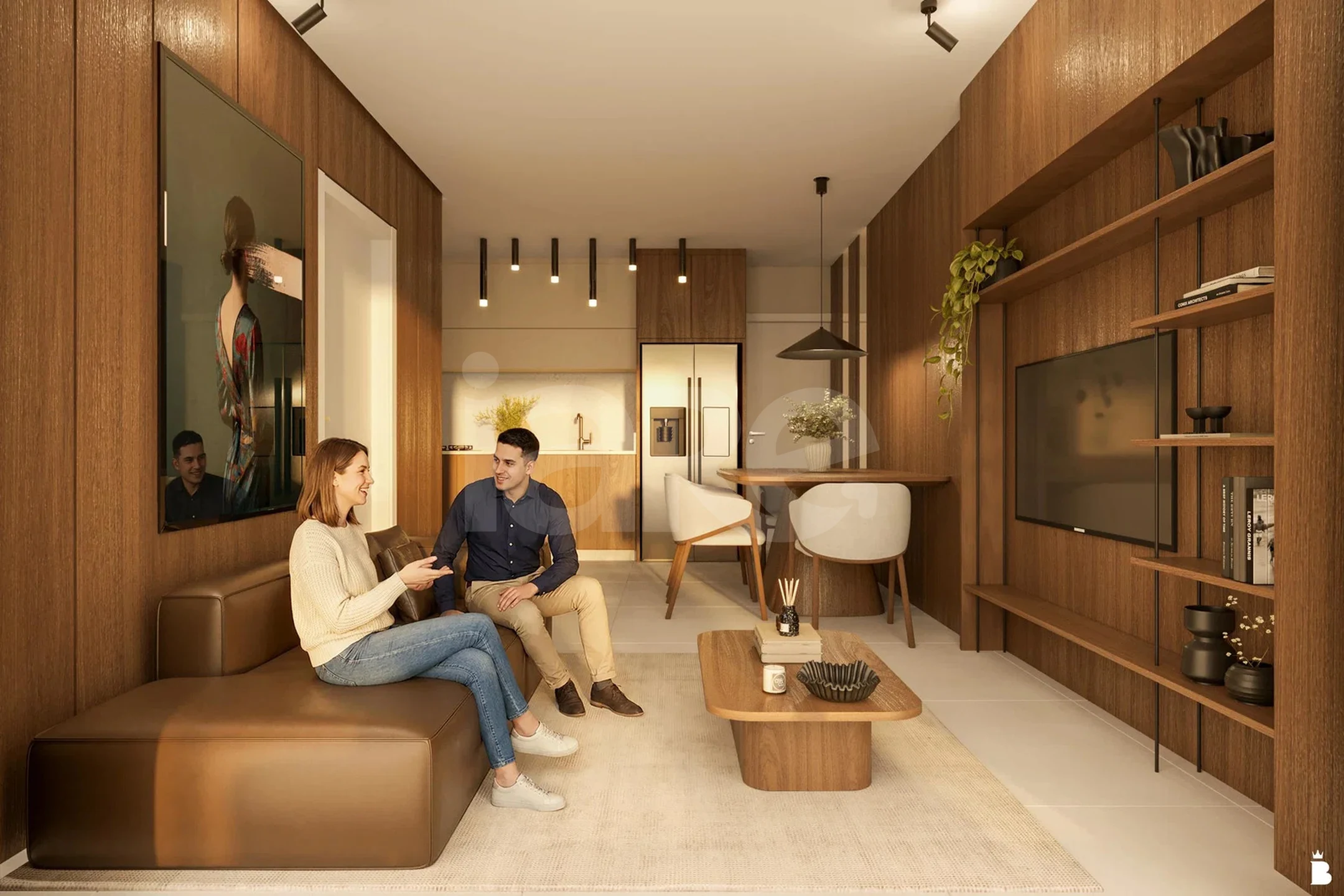 Brizza Studios - Apartamento com 44 m², em Balneário Perequê — foto 9