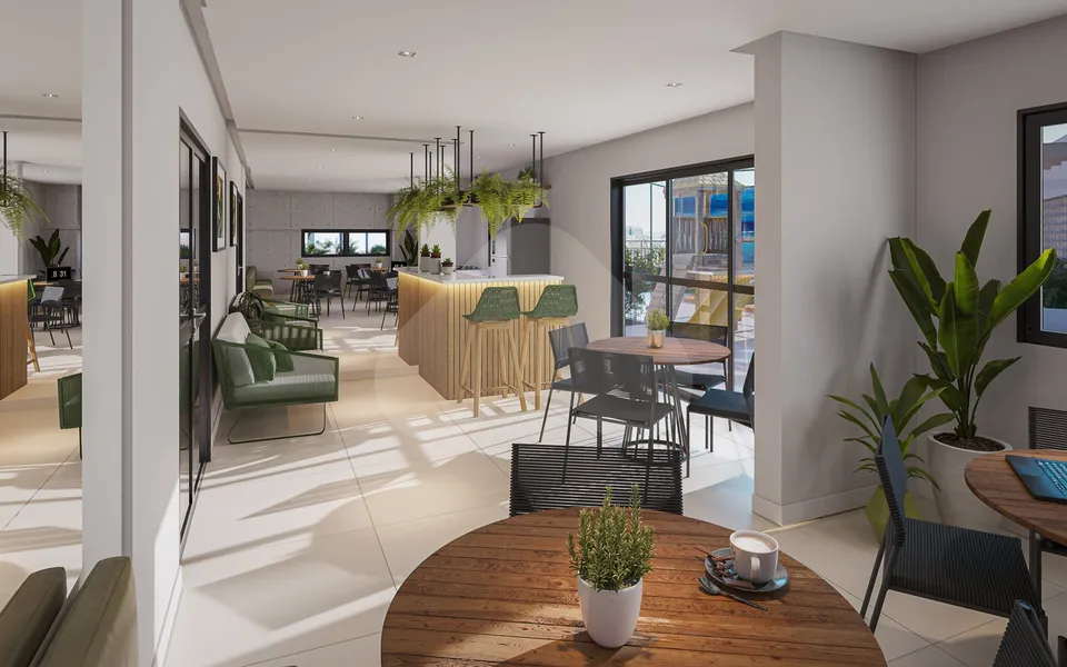 Vista Sul - Apartamento com 48,74 m², em Vila do Encontro — foto 9