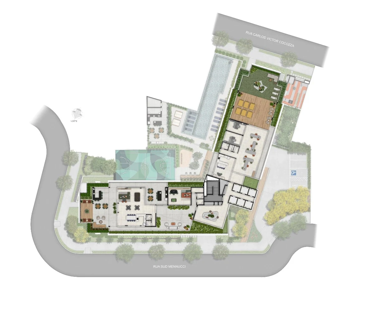 Planta — Pavimento rooftop