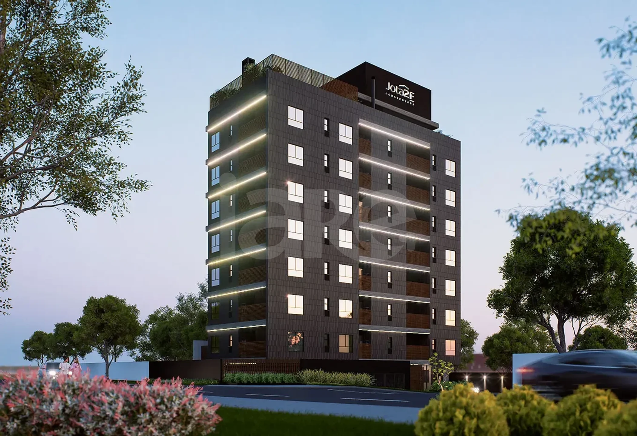 Houston Residence - Studio com 24,35 m², em Novo Mundo — foto 1