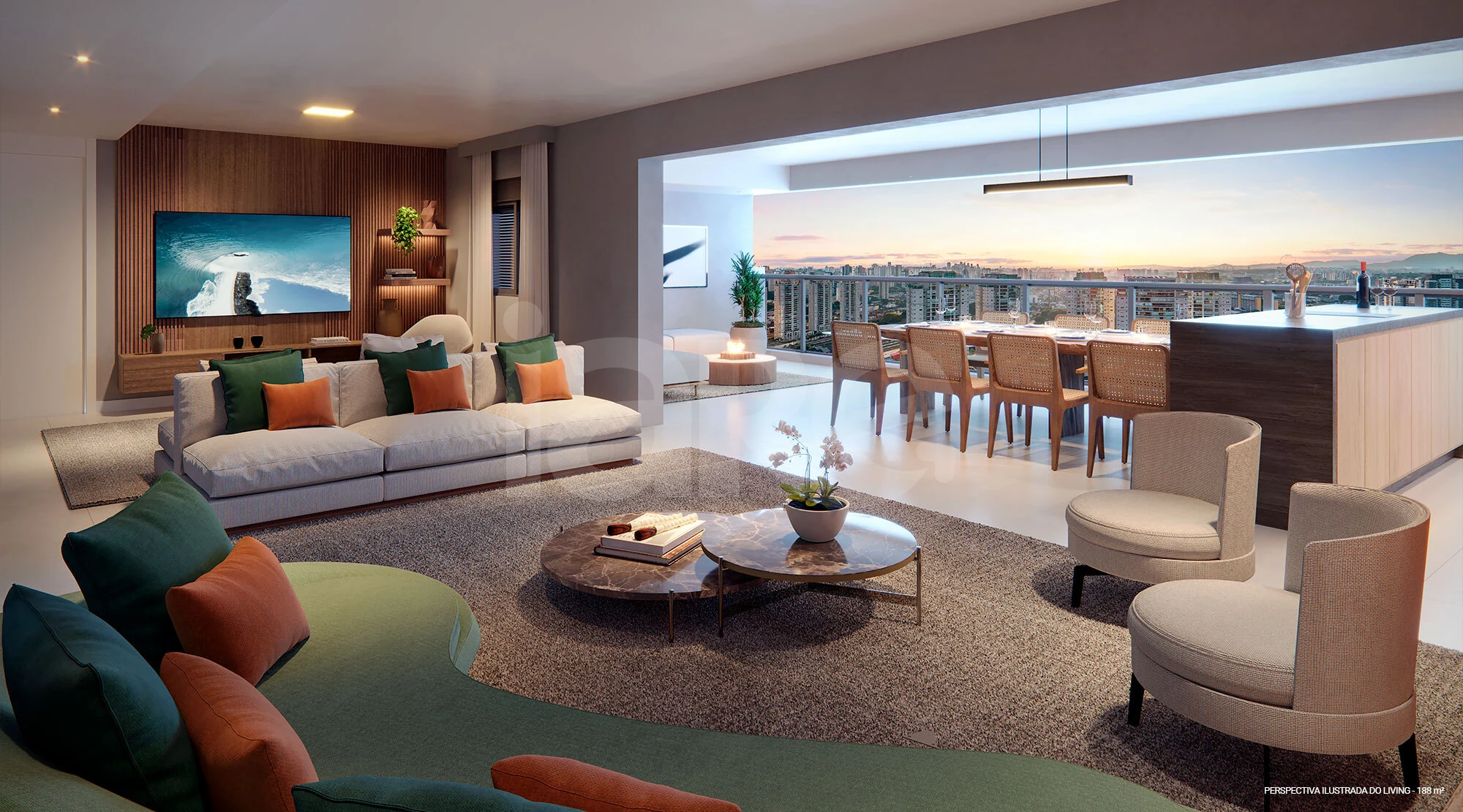 Reserva Figueiras - Apartamento com 165,57 m², em Água Branca — foto 3