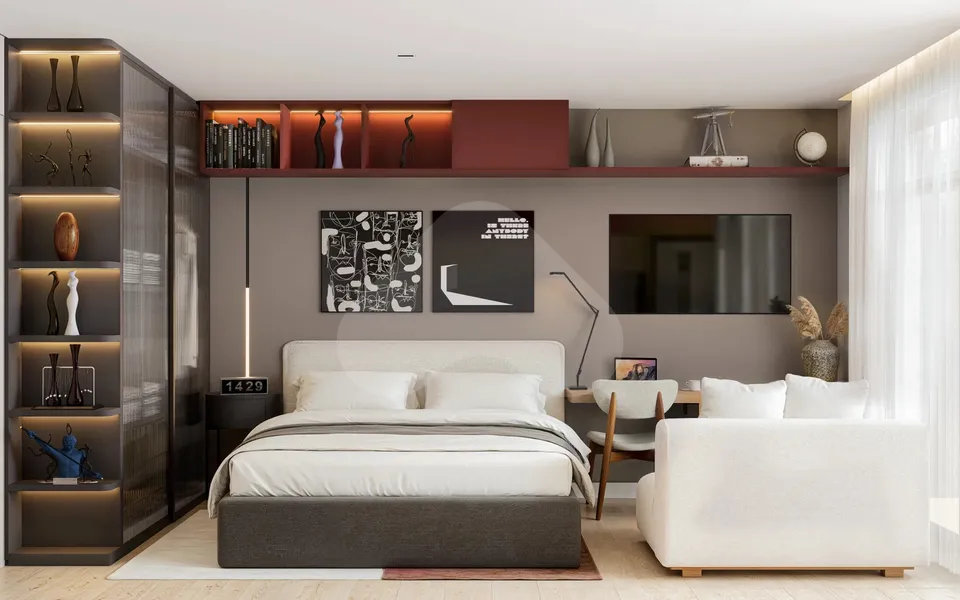 Ethan - Studio com 20,4 m², em Ahú — foto 9