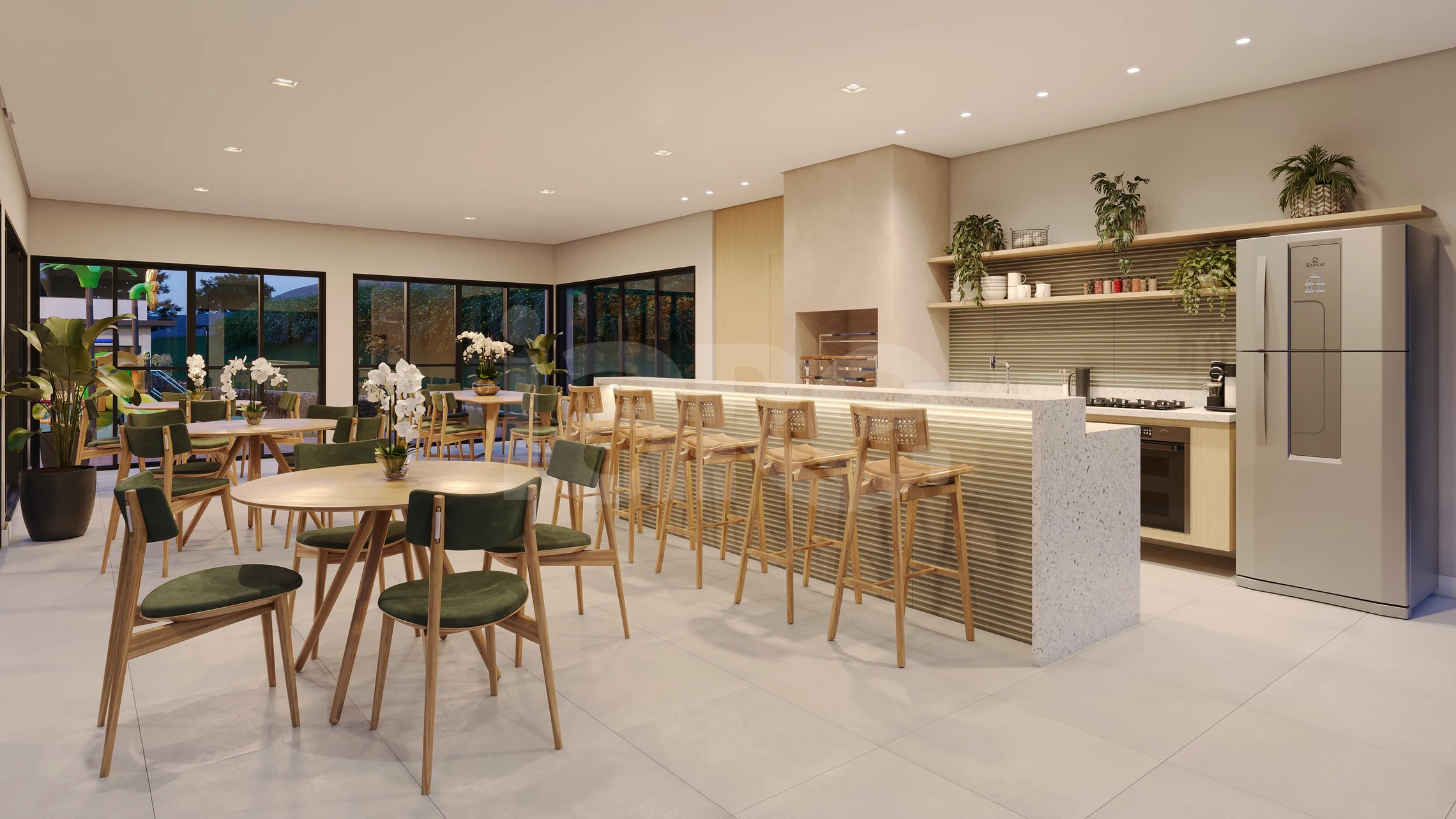 Villa Flora Jardins - Apartamento com 43,43 m², em Jardim Novo Ângulo — foto 4