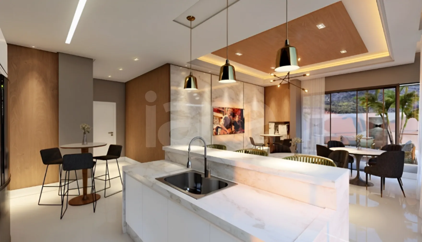 Sardenha Rezidenciale - Apartamento com 64,35 m², em Vila Nova — foto 2