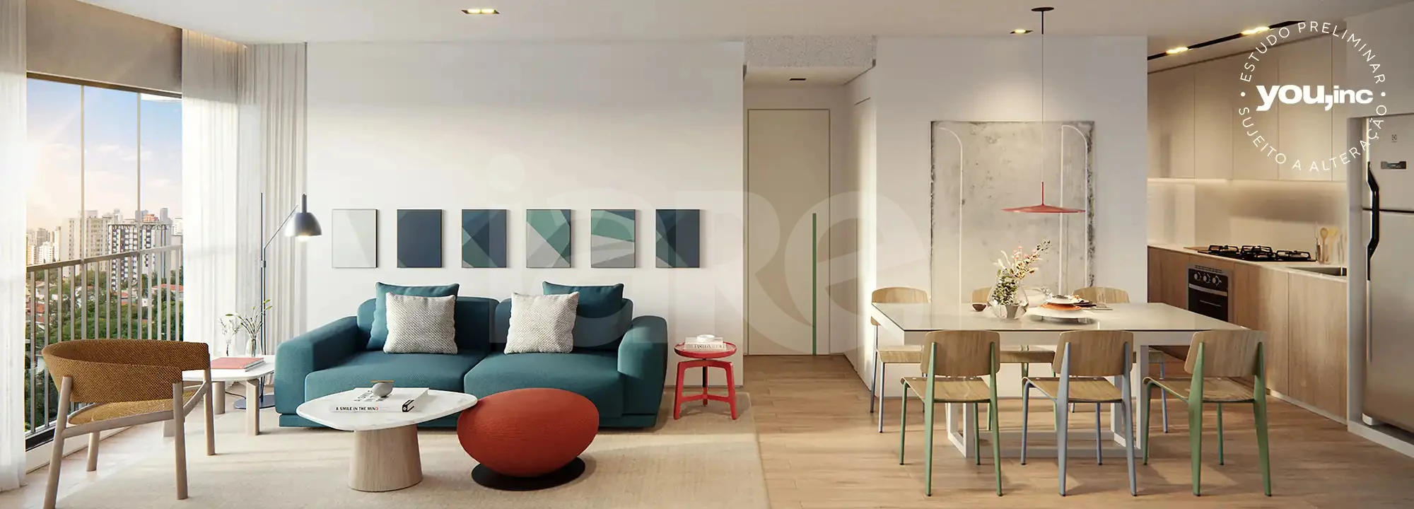 Barô Higienópolis by You - Apartamento com 67,38 m², em Higienópolis — foto 4
