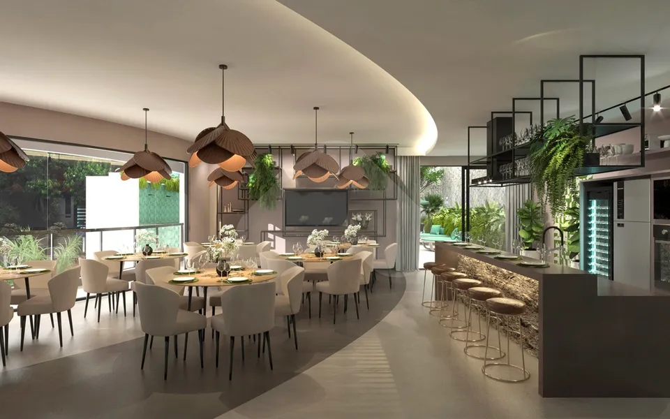 Jardins Palace - Apartamento com 137,69 m², em Cabeçudas — foto 5