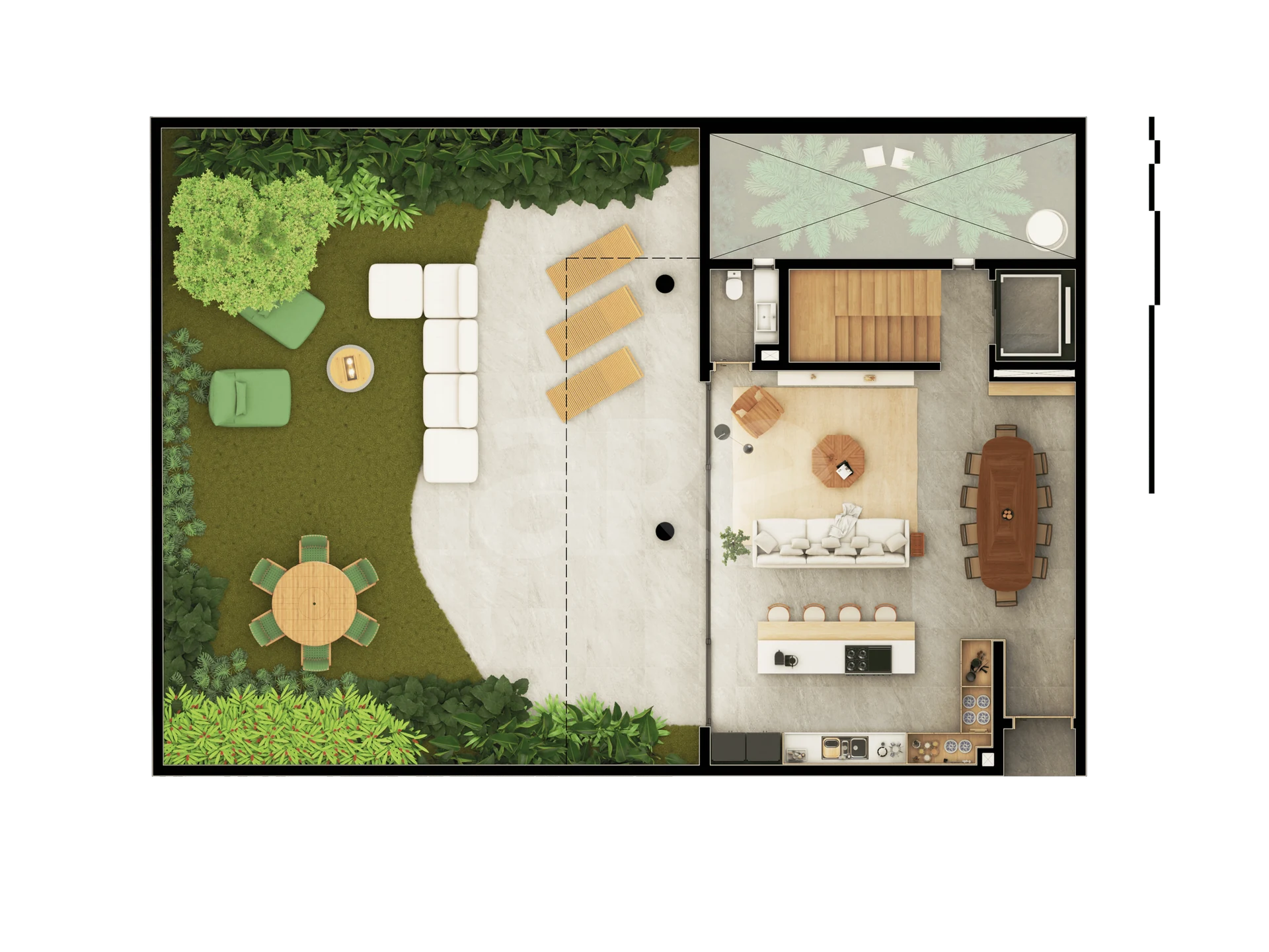 Planta — Casa 01 - Térreo