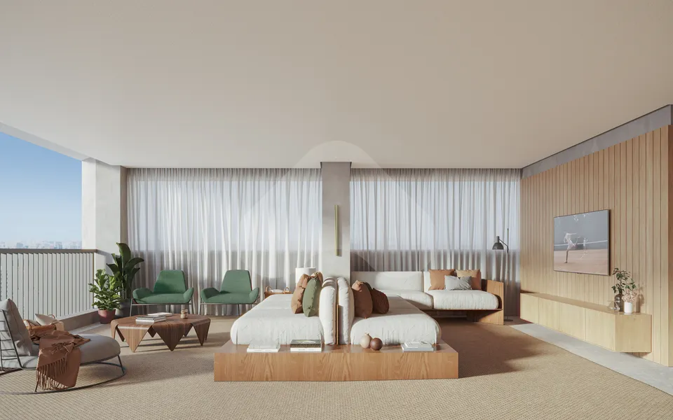 Sabino - Apartamento com 144,07 m², em Pinheiros — foto 2