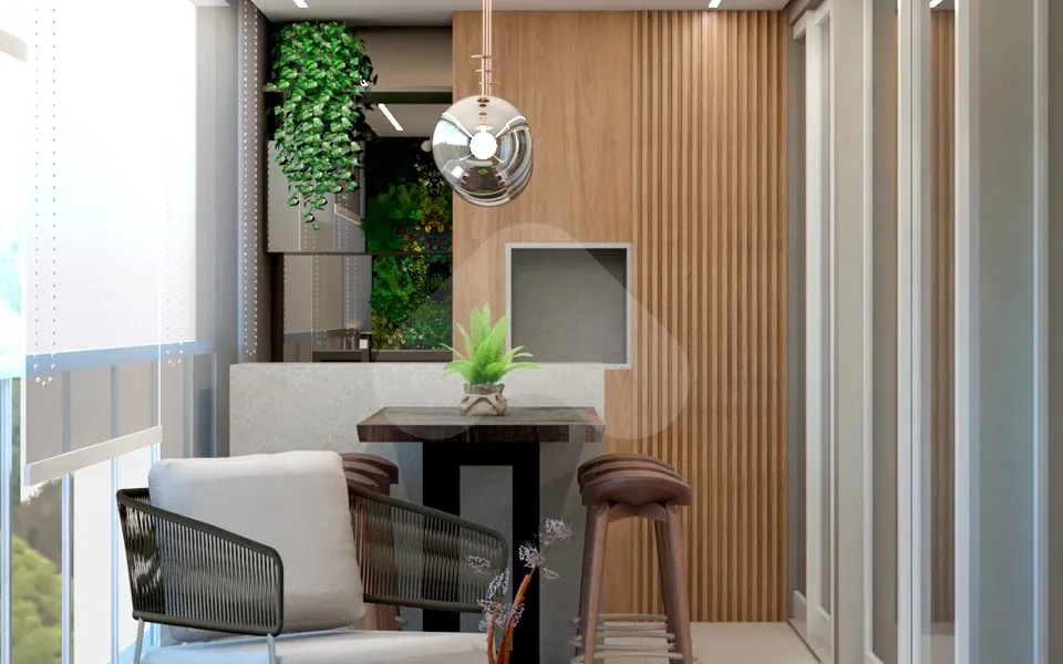 Terrasse Nature - Apartamento com 143,07 m², em Santo Inácio — foto 15