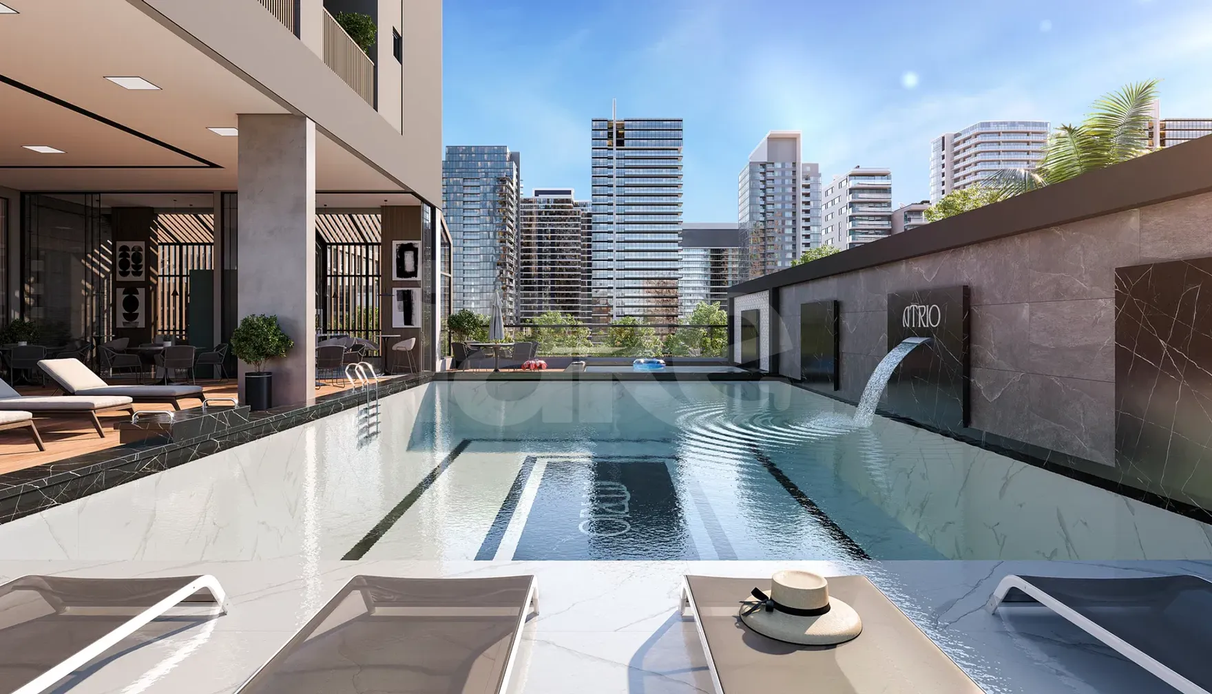 Atrio - Apartamento com 132 m², em Meia Praia — foto 21