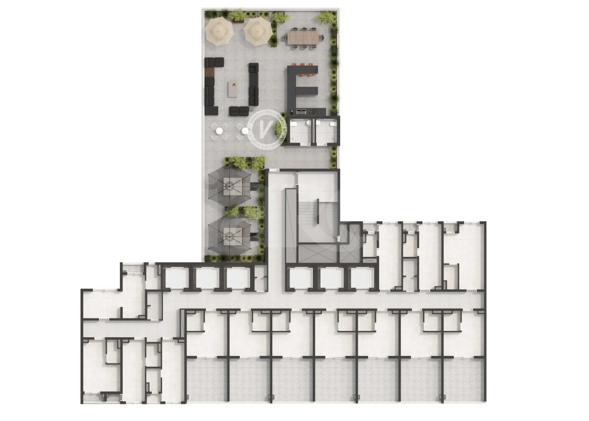 Planta — Pavimento 26