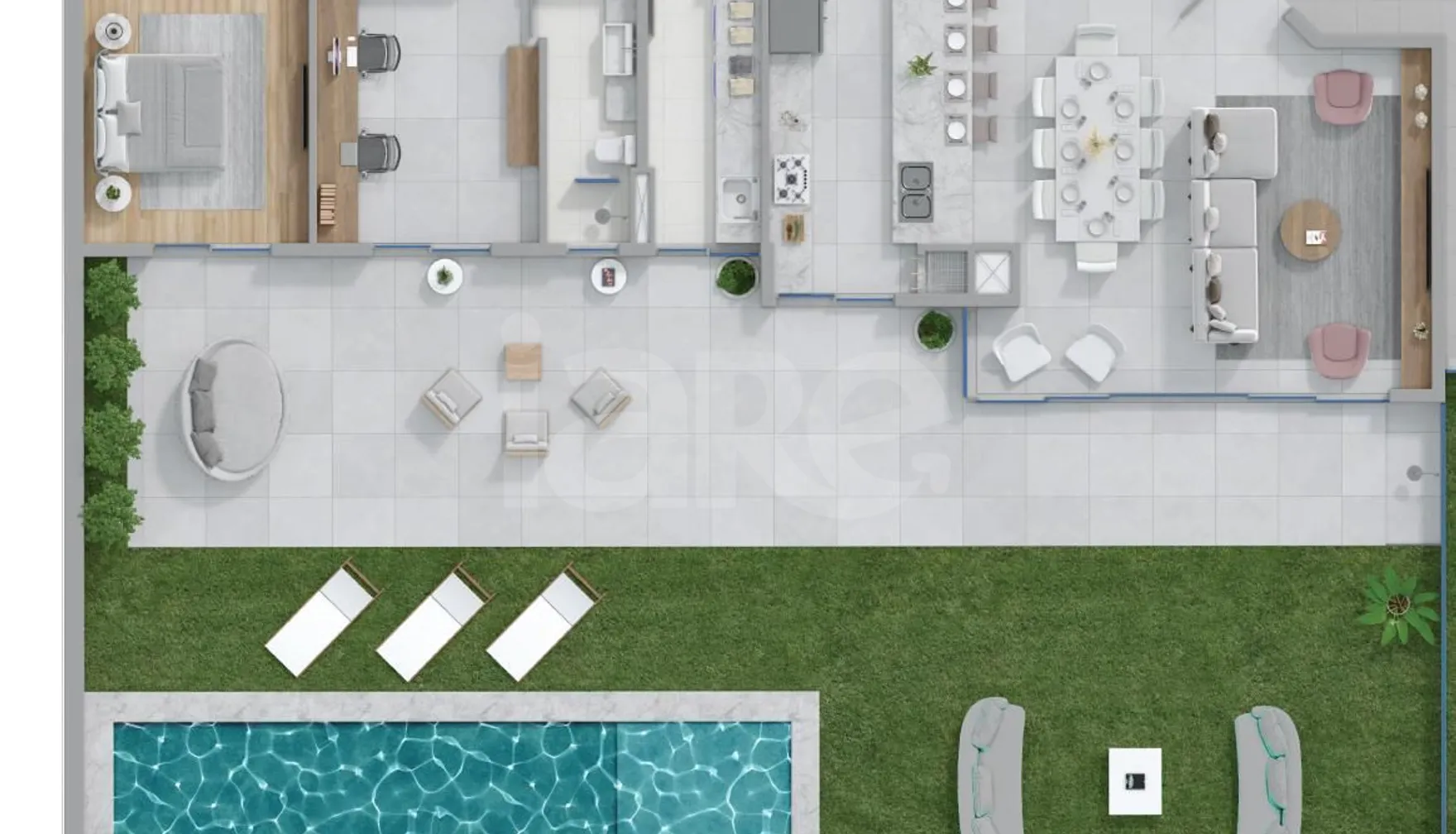 Planta — Garden 470,08 m²