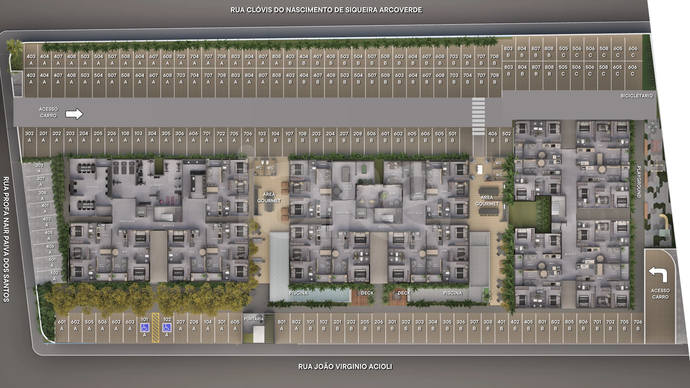 Planta — Pavimento térreo