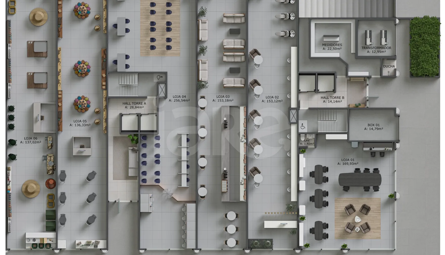 Planta — Pavimento térreo