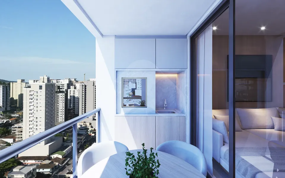 Ilha dos Açores II - Apartamento com 70 m², em Morretes — foto 3