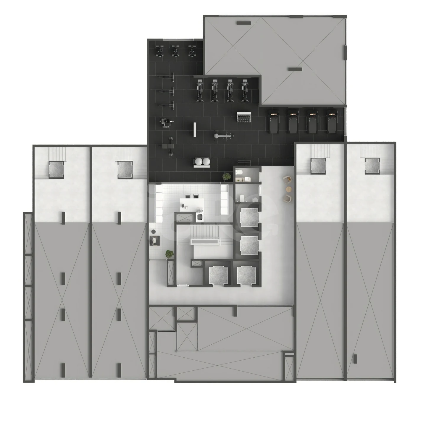 Planta — Pavimento 1