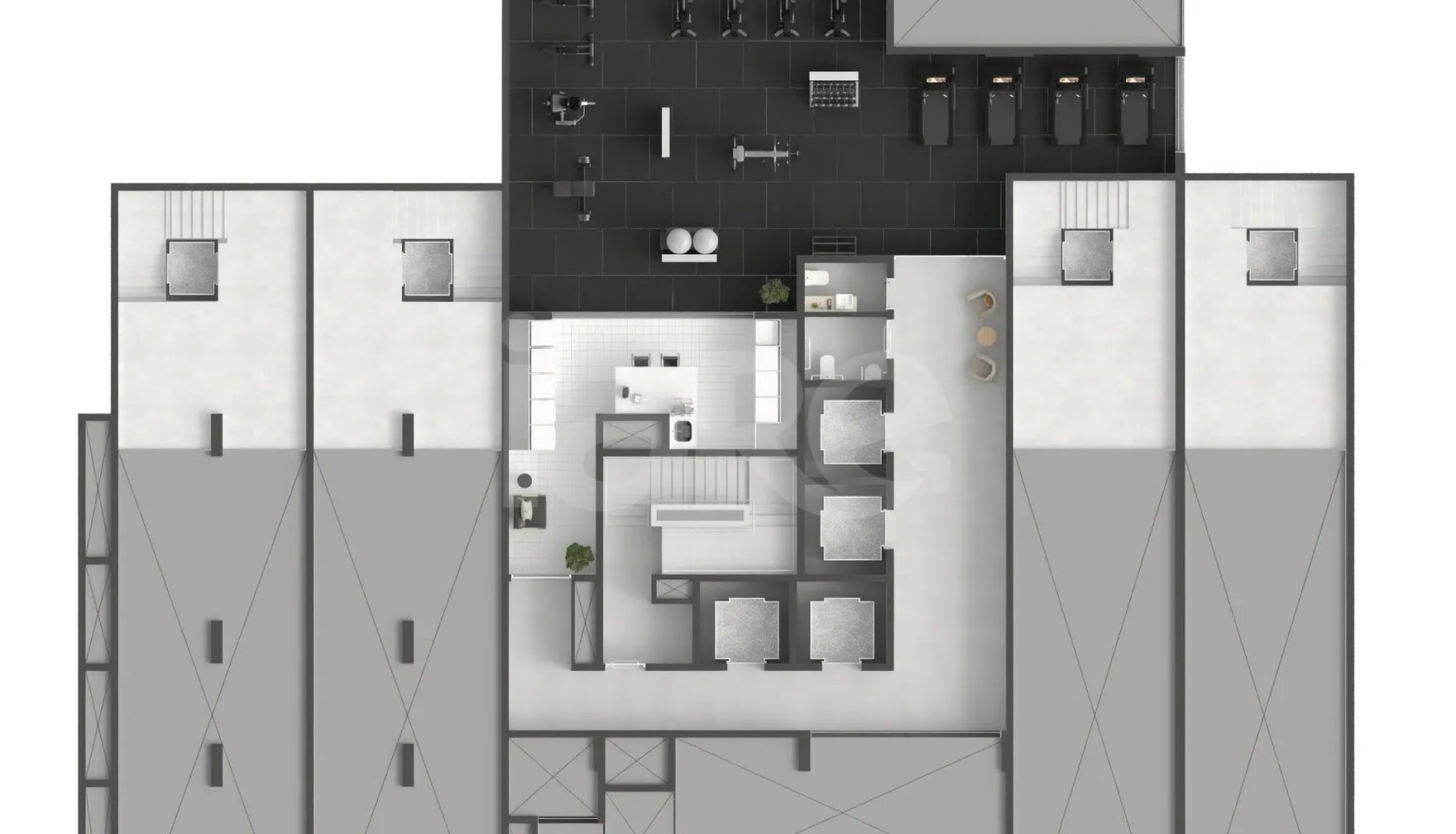 Planta — Pavimento 1