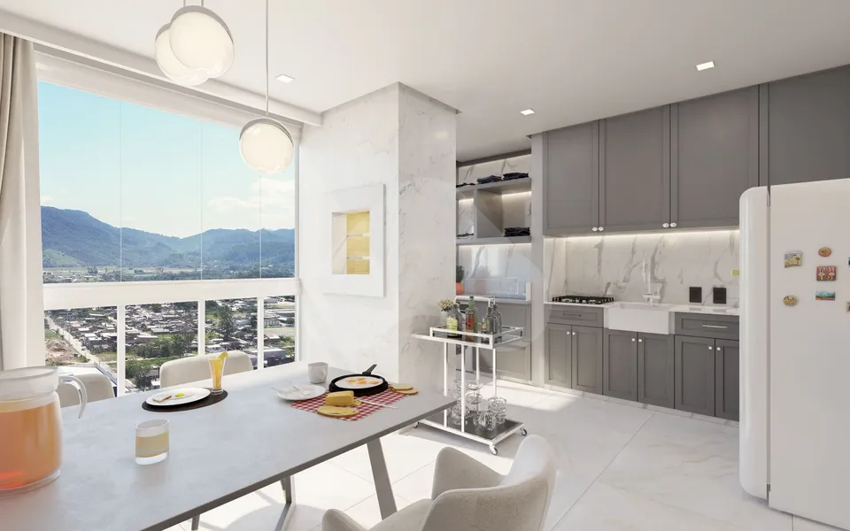 Torres de Málaga - Apartamento com 61,6 m², em Morretes — foto 15