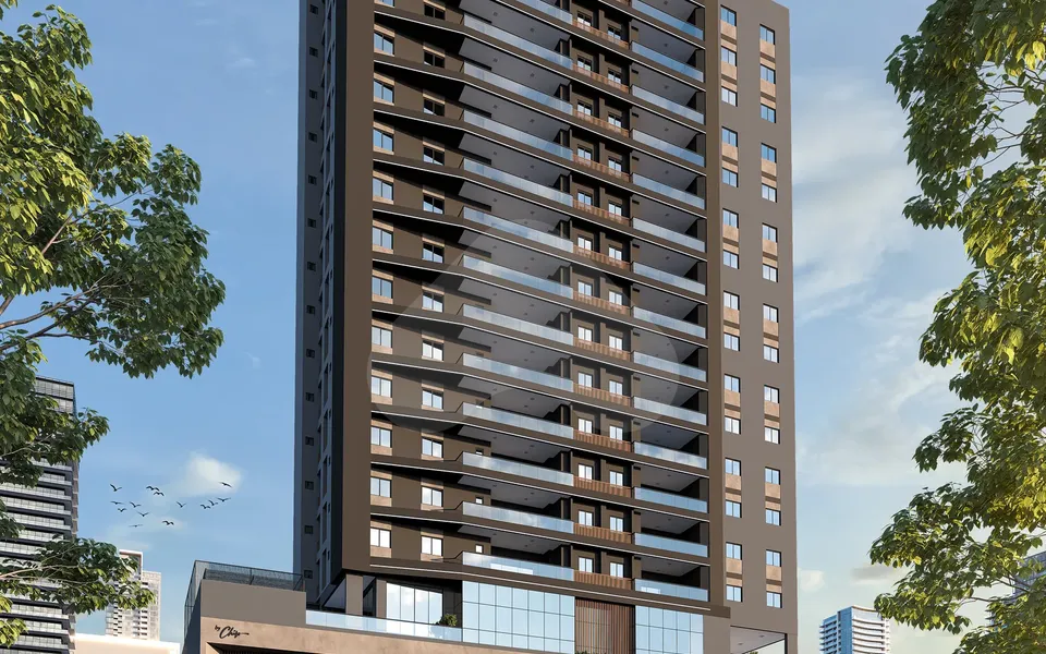 Atrio - Apartamento com 132 m², em Meia Praia — foto 2