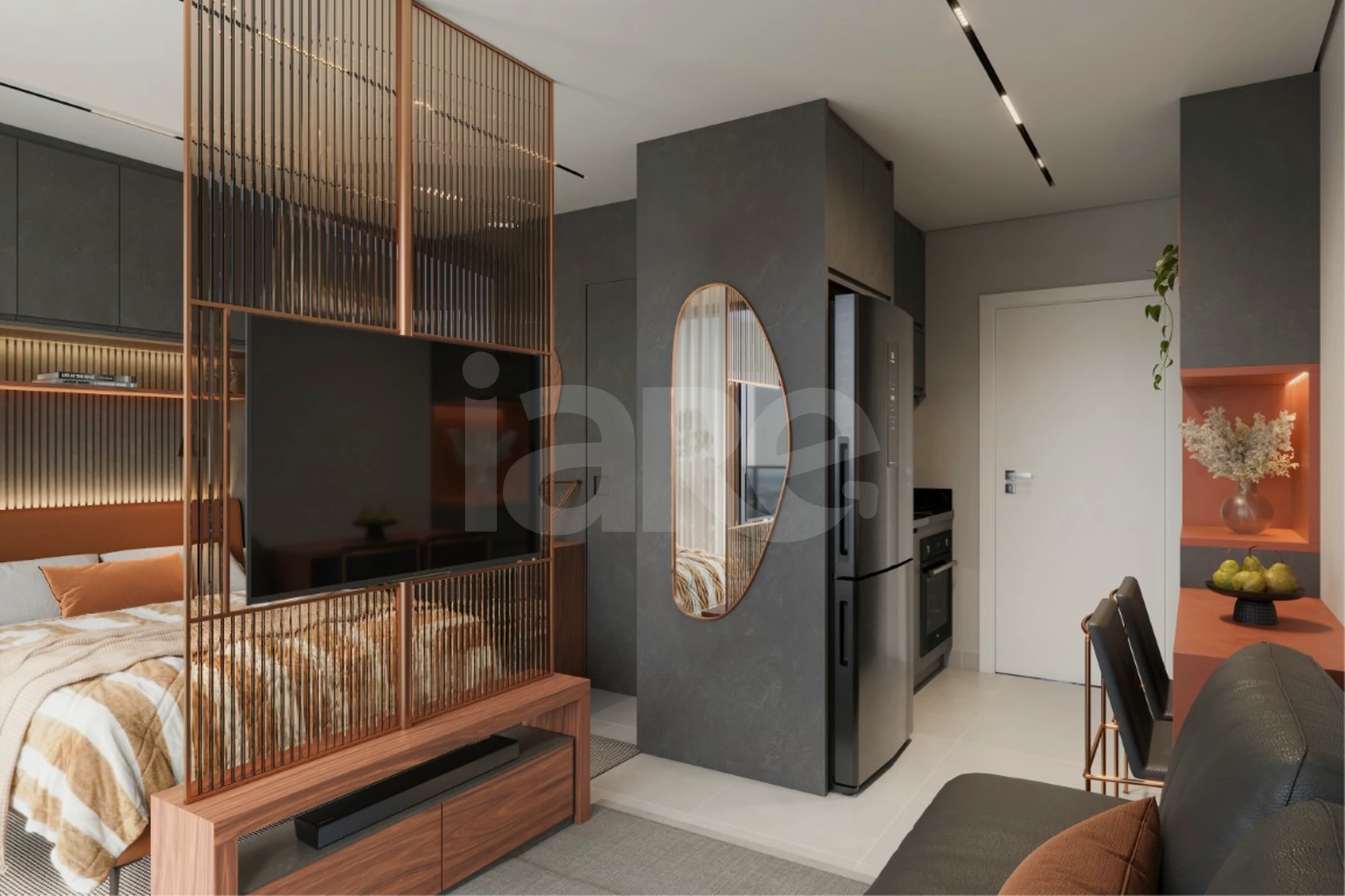 Dot - Studio com 29,6 m², em Capão Raso — foto 6