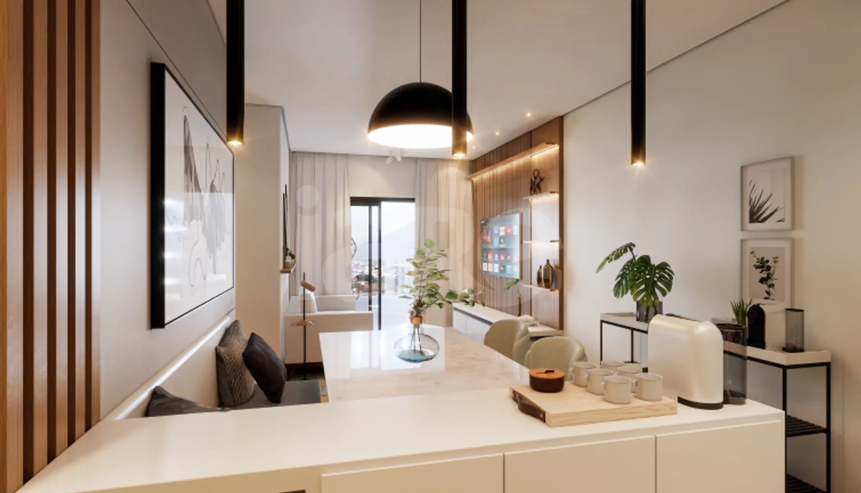 Lumma Corporate & Home - Garden com 82,56 m², em Ingleses do Rio Vermelho — foto 2