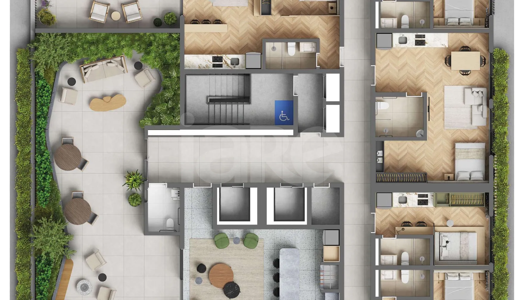 Planta — Pavimento 10
