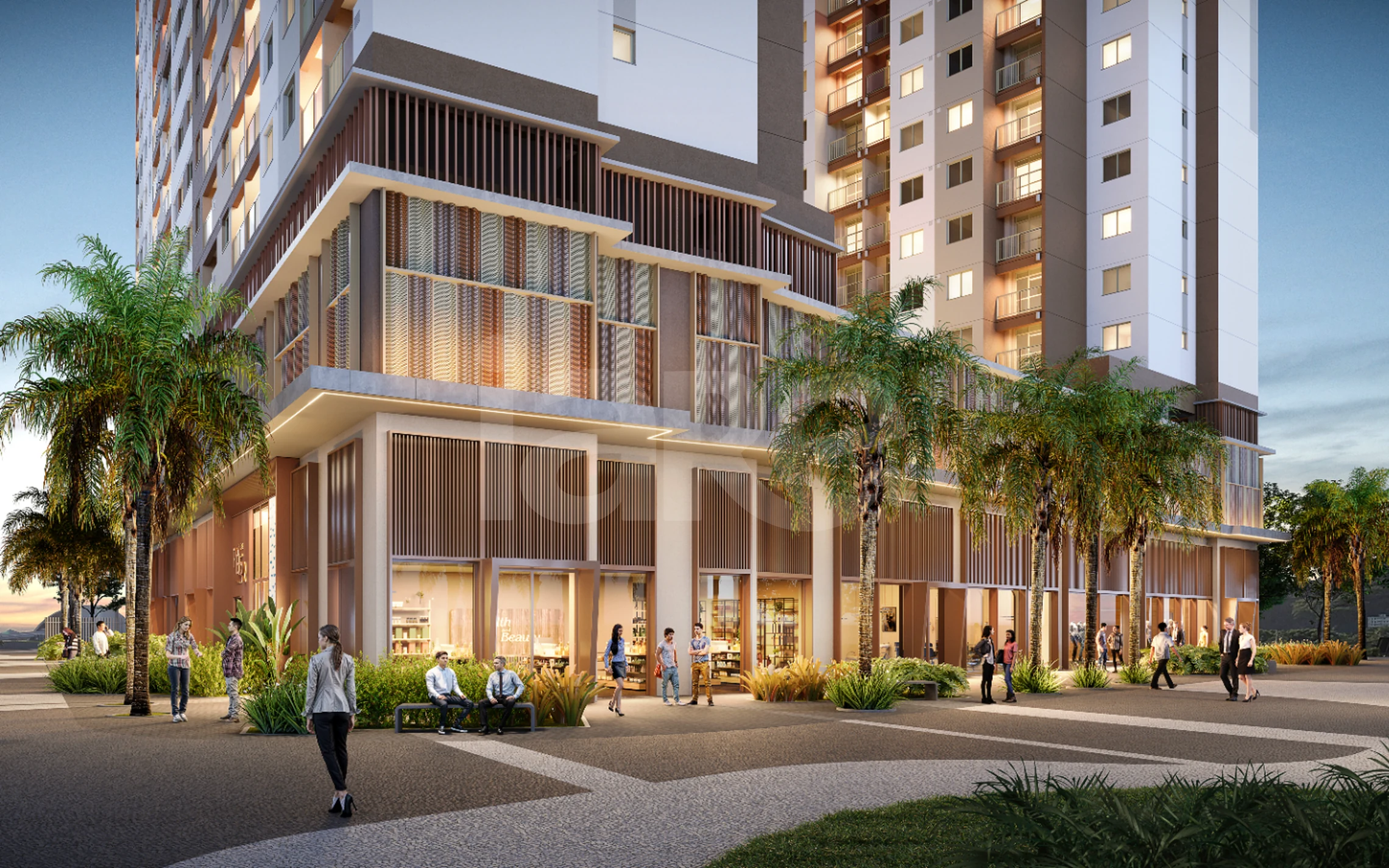 The Pier - Apartamento com 35,71 m², em Centro — foto 1