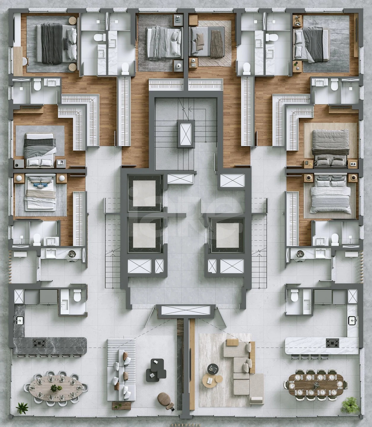 Planta — Pavimento 30