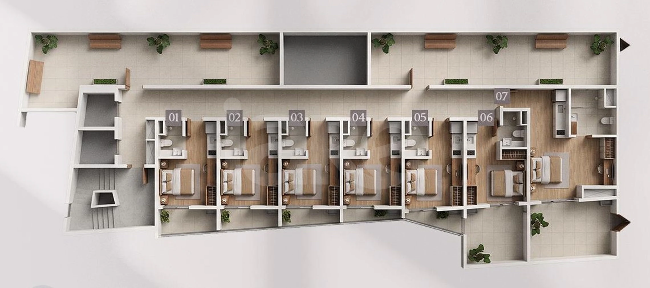 Planta — Pavimento 03