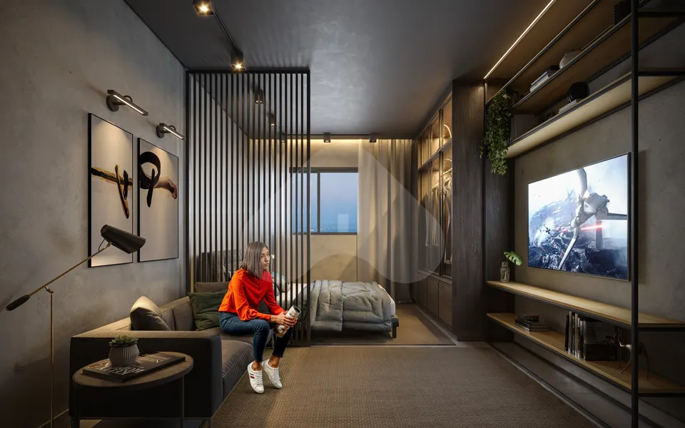 Vitacon Maestro Cardim - Studio com 17,03 m², em Liberdade — foto 2