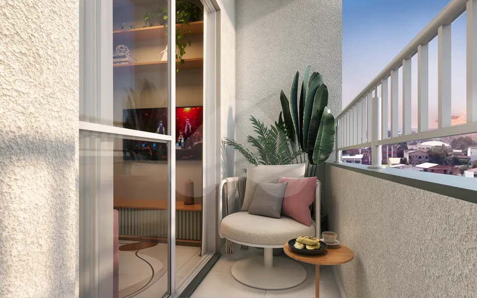 Liviero - Apartamento com 32,87 m², em Vila Liviero — foto 5