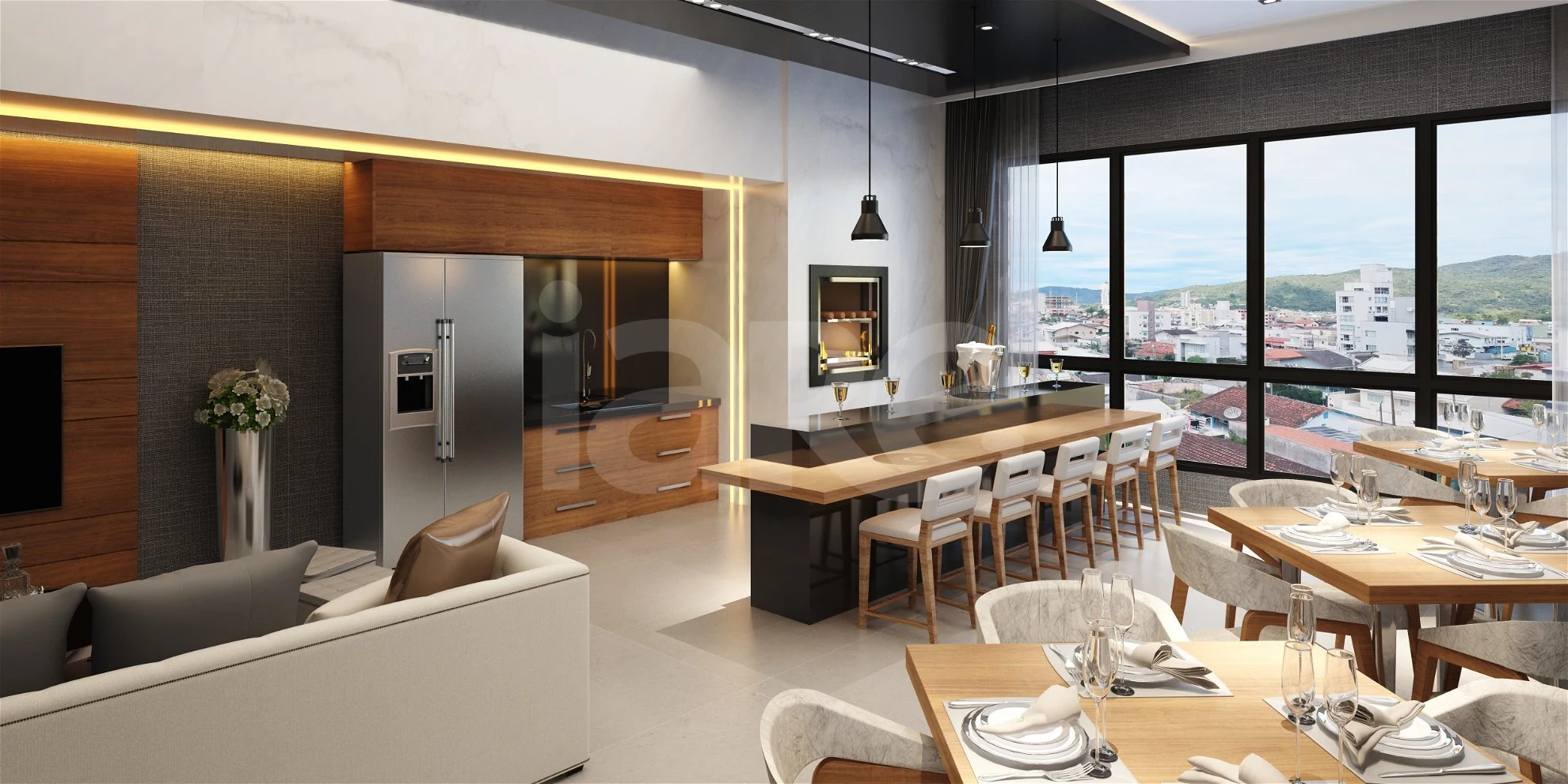 Gigante de Nazaré - Apartamento com 133,68 m², em Perequê — foto 9