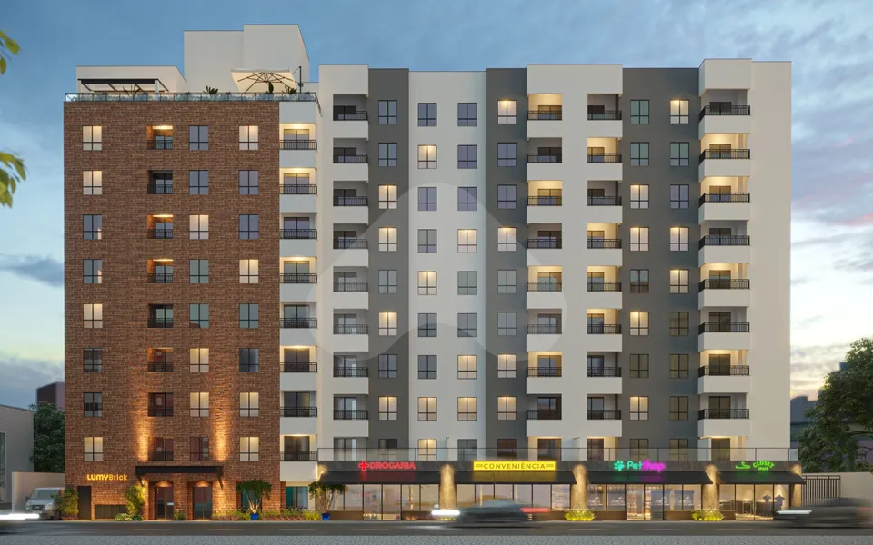 Lumy Brick - Apartamento com 30,67 m², em Vila Leopoldina — foto 2