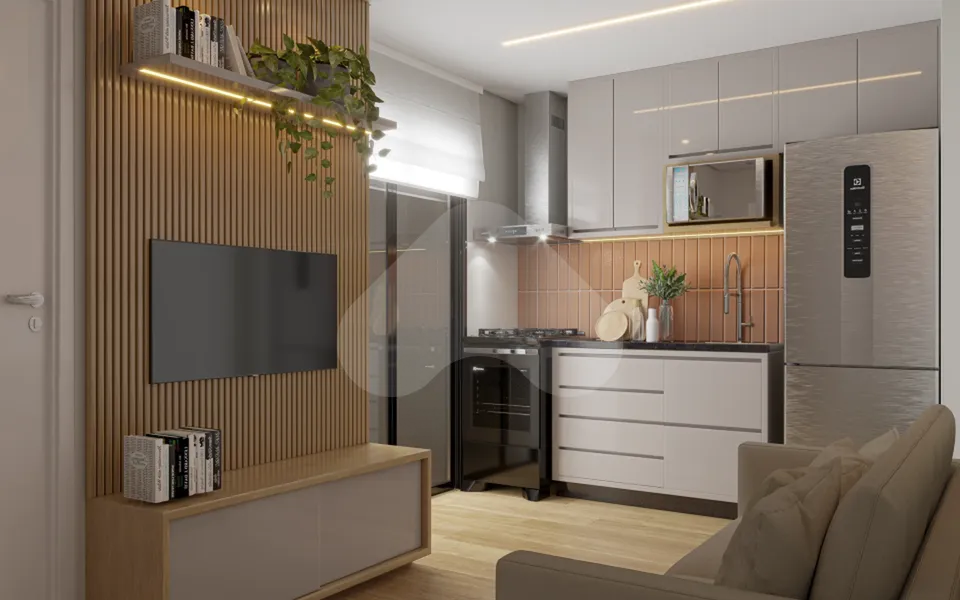 Pin Estação Vila Sônia - Studio com 17,88 m², em Vila Sônia — foto 2