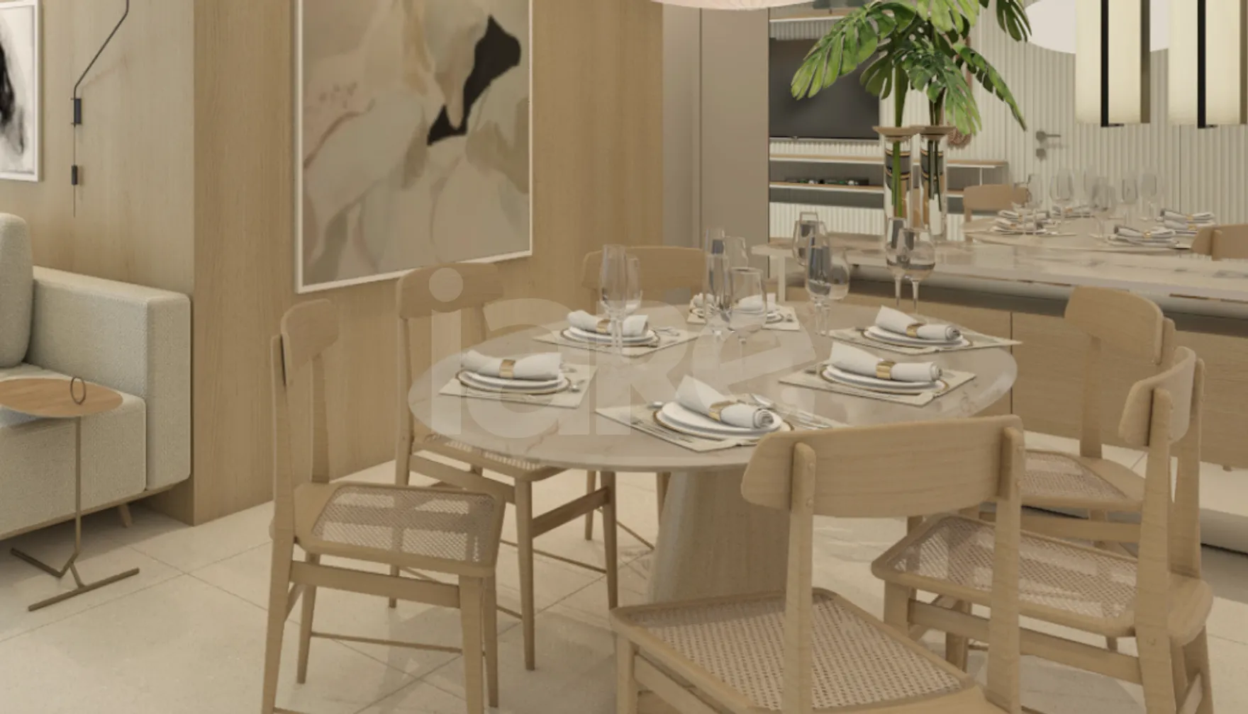Piazza - Apartamento com 105,46 m², em Parnamirim — foto 2