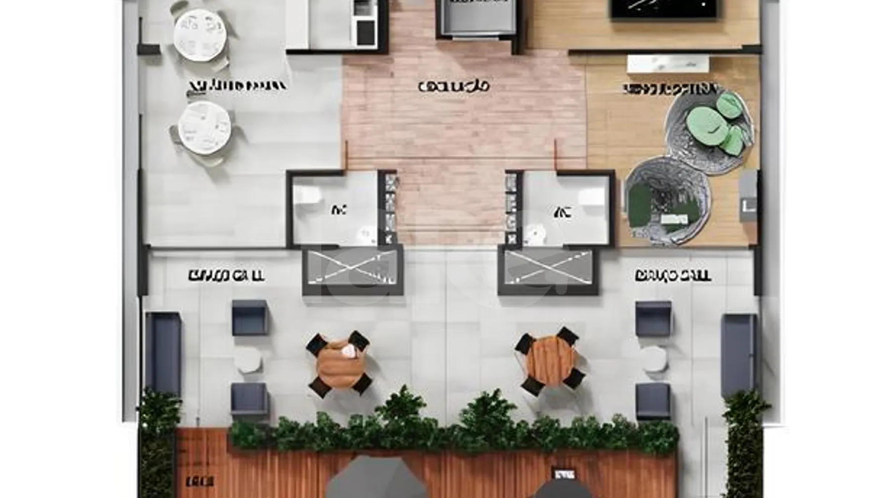 Planta — Pavimento rooftop
