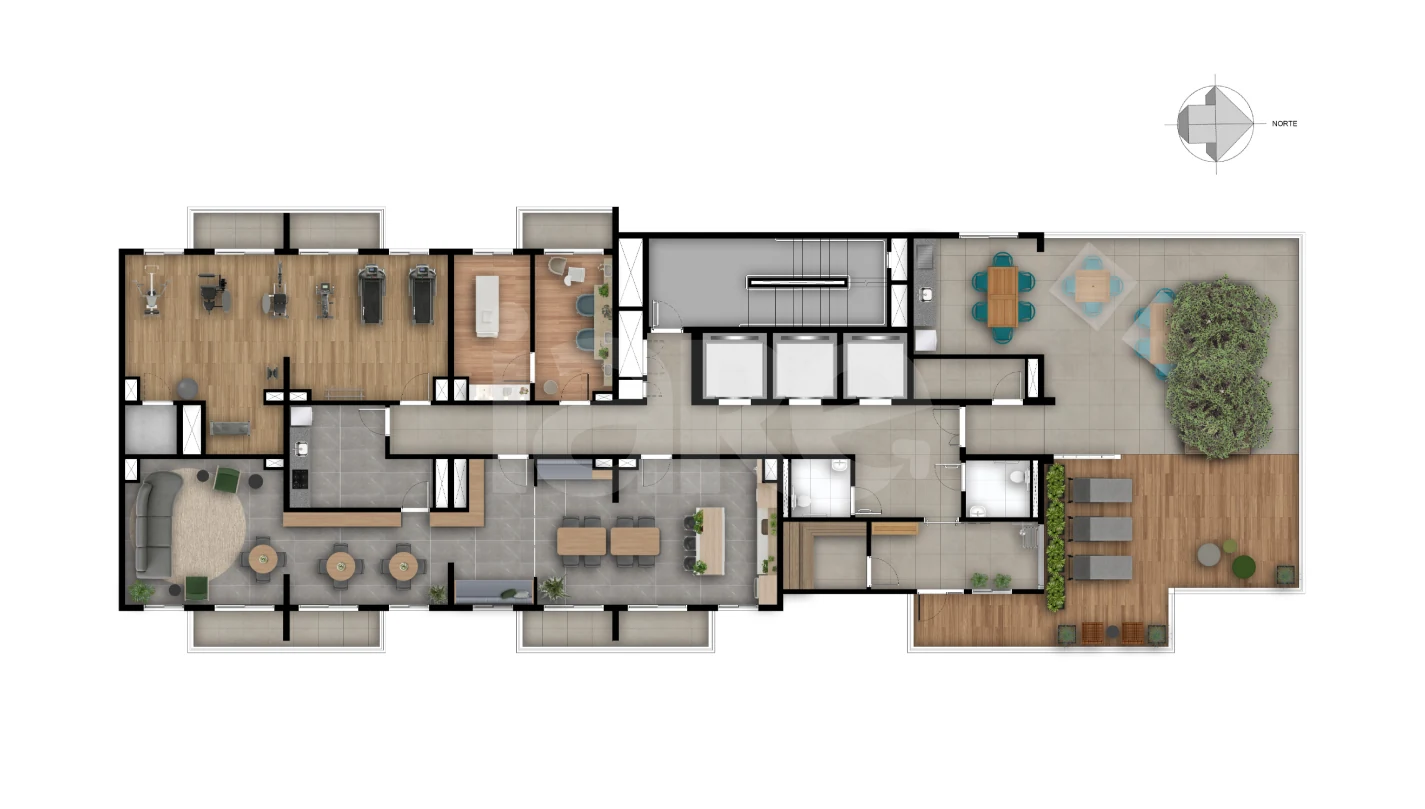 Planta — Pavimento 20