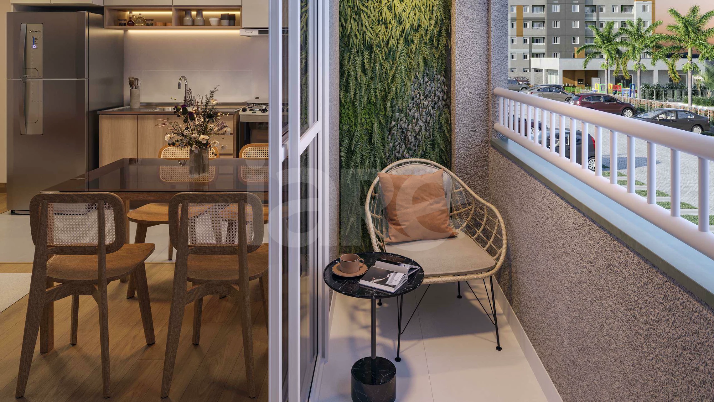 Ipê Amarelo Residencial - Apartamento com 37,18 m², em Campo Grande — foto 5