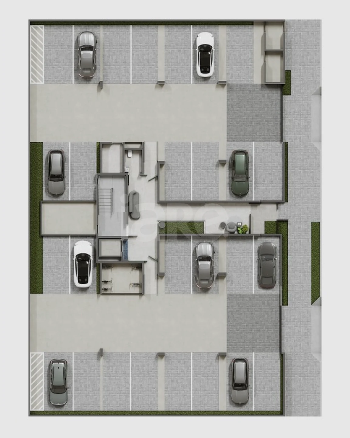 Planta — Pavimento garagem