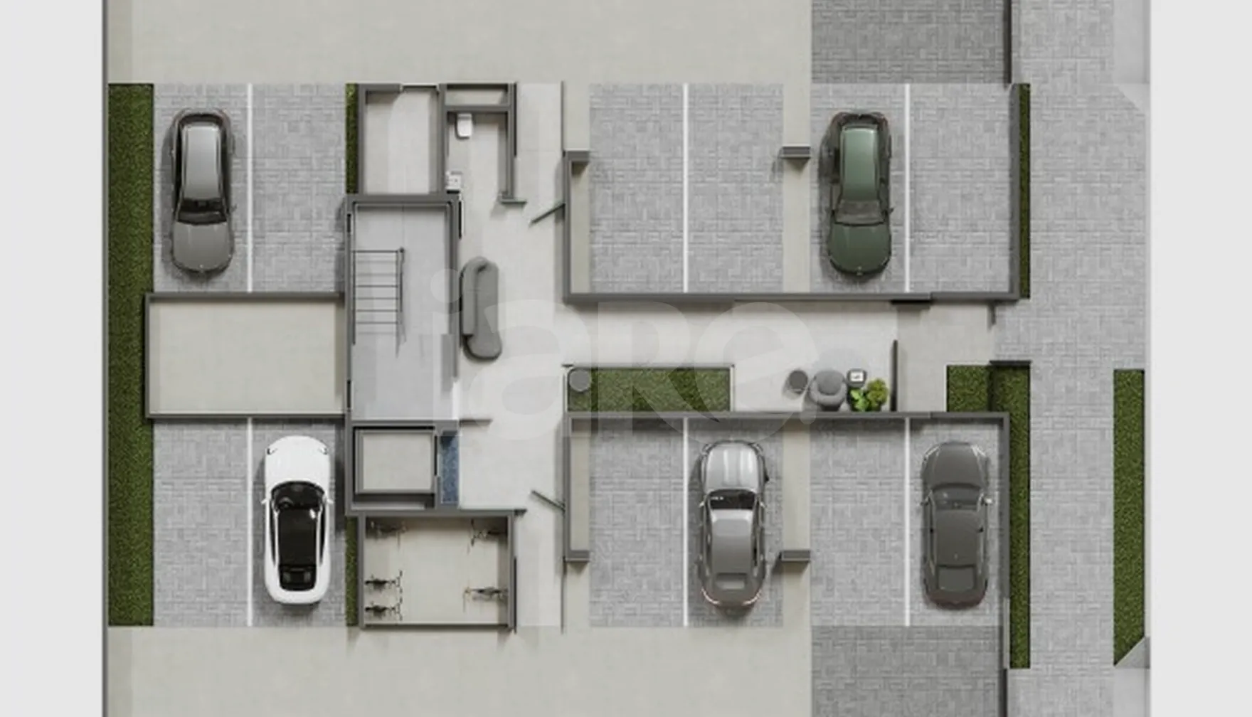 Planta — Pavimento garagem