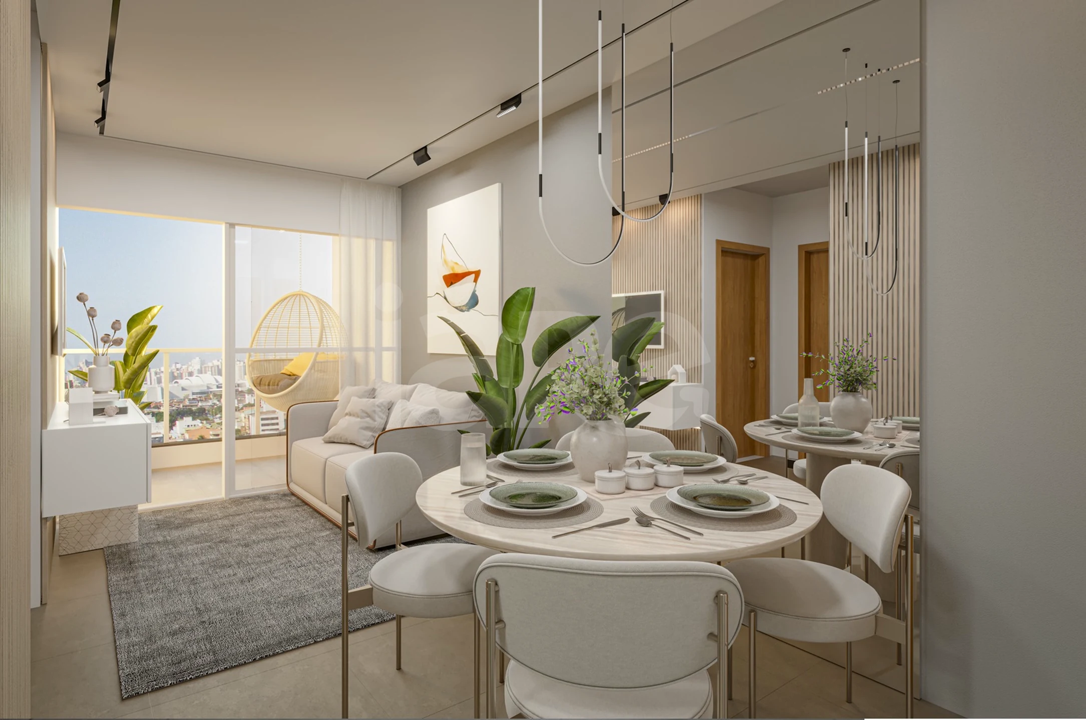 Vitale - Apartamento com 56,72 m², em Santa Inês — foto 2