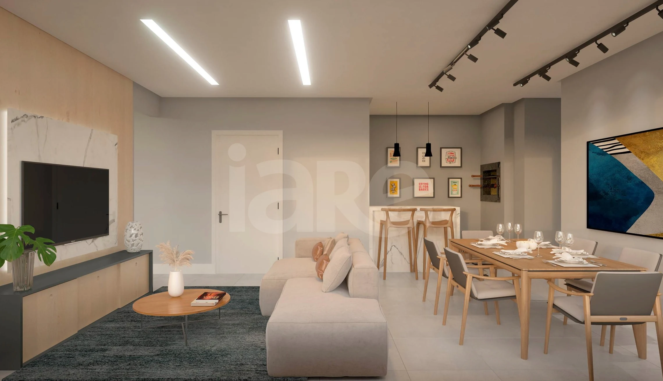 Bourmi - Apartamento com 62,04 m², em Passo da Areia — foto 2